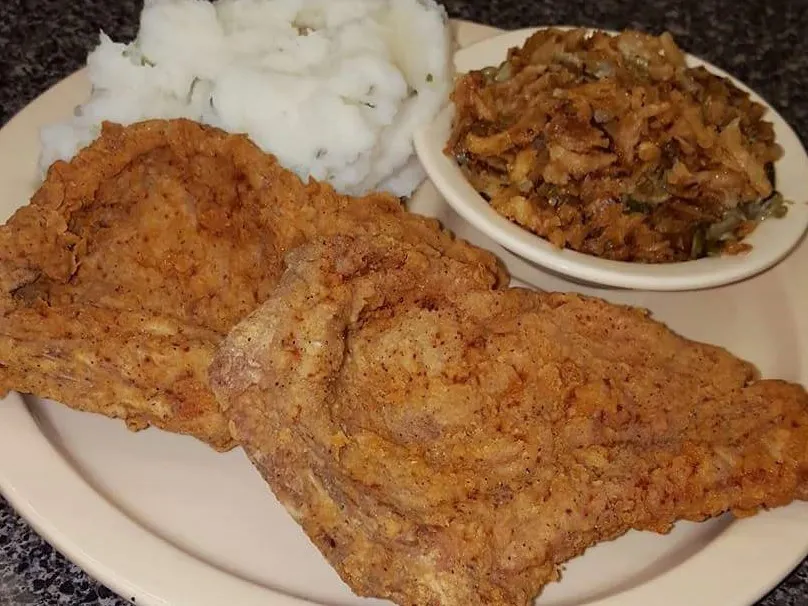 Fried Pork Chops Mashed Potatoes